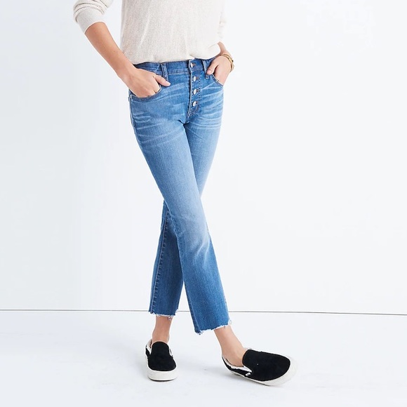 MADEWELL Cali Demi-Boot Jeans: Chewed-Hem Edition - 25 - Picture 2 of 12